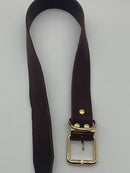 PAWS ASIA Suppliers Hot High Quality Luxury Thick Genuine Cowhide Leather Dog Collar