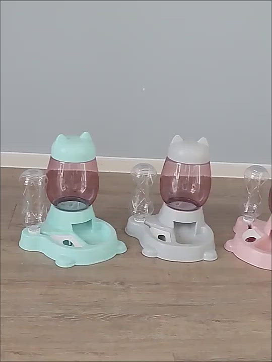 PAWS ASIA Manufacturers Silicone Non Slip Folding Portable Travel Double Dog Bowl Cat With Mat