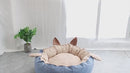 PAWS ASIA Suppliers Eco Friendly Luxury Cute Funny Large Soft Plush Washable Pet Dog Bed Cat