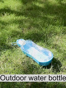 PAWS ASIA Suppliers Wholesale Outdoor Travel Portable Foldable Nozzle Water Bottles Pet For Drinking Dog Cat 300ML