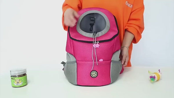 PAWS ASIA Suppliers New Oxford Outdoor Travel Breathable Small Dogs Carrier Bag Backpack Cat For Sale