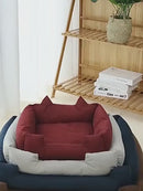 PAWS ASIA Amazon Hot Sale High Quality Cheap Deluxe Macrame Cozy Big Pet Bed Dog Cat1