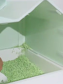 PAWS ASIA Manufacturers Large Drawer Type Enclosed Splash Proof Cat Litter Box With Mat Pet Toilet