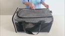 PAWS ASIA Factory High Quality Big Outside Travel Collapsible Conveyor Cool Cat Bag For Sale