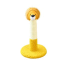 PAWS ASIA Custom Cute Pet Scratcher Sisal Stuffed Personalized Funny Lion Toys For Cats