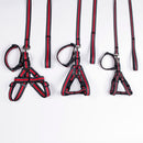 PAWS ASIA Factory Custom Adjustable Polyester Harness Reflective Set Dog Leash