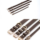 PAWS ASIA Wholesale Custom Pet Luxury Fashion Leather Large Dog Collars And Leash