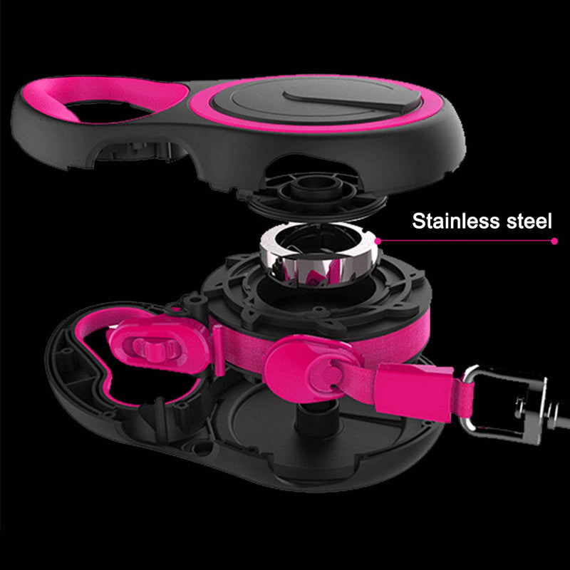 PAWS ASIA Wholesale Custom Best Selling New Nylon Luxury Long Automatic Retractable Dog Leash