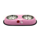 PAWS ASIA Suppliers Custom High Quality Outdoor Fancy Patterned Multi Color Pet Bowl