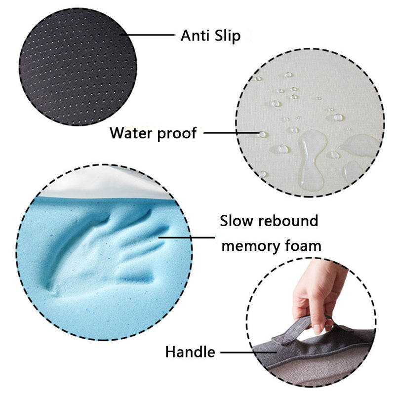 PAWS ASIA Manufacturers Easy Clean Deluxe Orthopedic Memory Foam Dog Bed For Large Pet