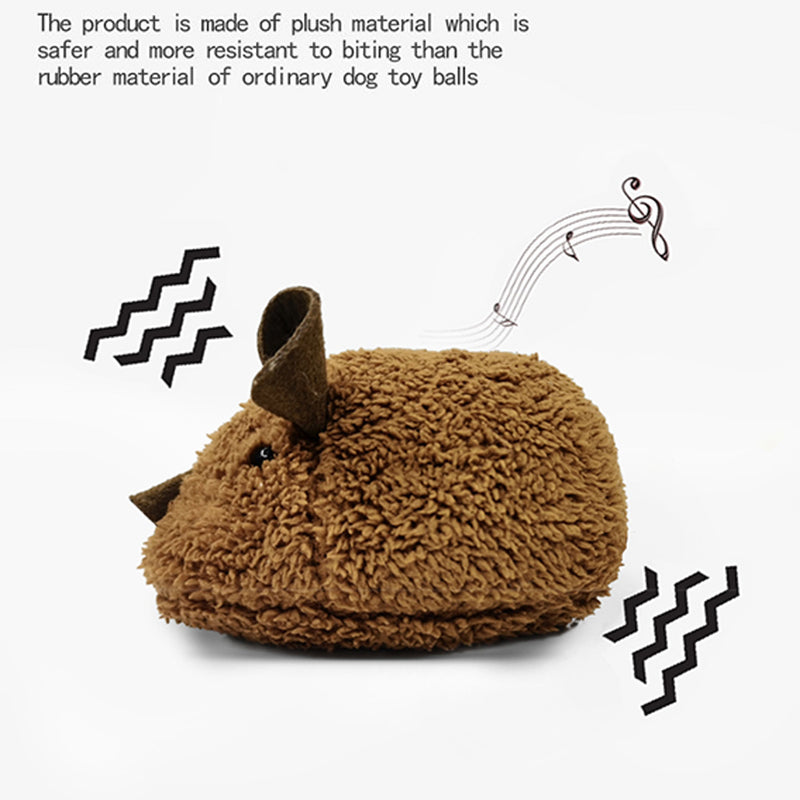 PAWS ASIA Manufacturers Cute Plush Mouse Squeaky Interactive Durable Chew Play Electronic Dog Toys