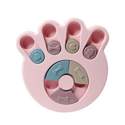 PAWS ASIA Suppliers New Design Multifunctional Durable IQ Training Puzzle Treat Dog Toys