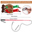 PAWS ASIA Manufacturers Outside Interactive Retractable Training Hunting Funny Stuffed Dog Toys Wand