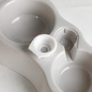 PAWS ASIA Wholesale Plastic 2 In 1 Water Bottle Double Dog Bowl Cat Eating Drinking