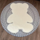 PAWS ASIA Suppliers Cute White Soft Plush Sofa Pad Small Pet Bed Mat Cat Dog Cushion