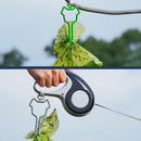 PAWS ASIA Factory Pet Waste Carrier Dog Poop Bag Holder Hands-free Clip Dispenser Accessory