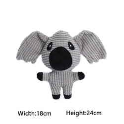 PAWS ASIA Suppliers New Style Hot Sale Cute Animal Shape Dog Toy Plush Squeaky
