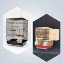 PAWS ASIA Chinese Manufacturer Metal Hanging Luxury Breeding Cages Of Birds With Plastic Trays