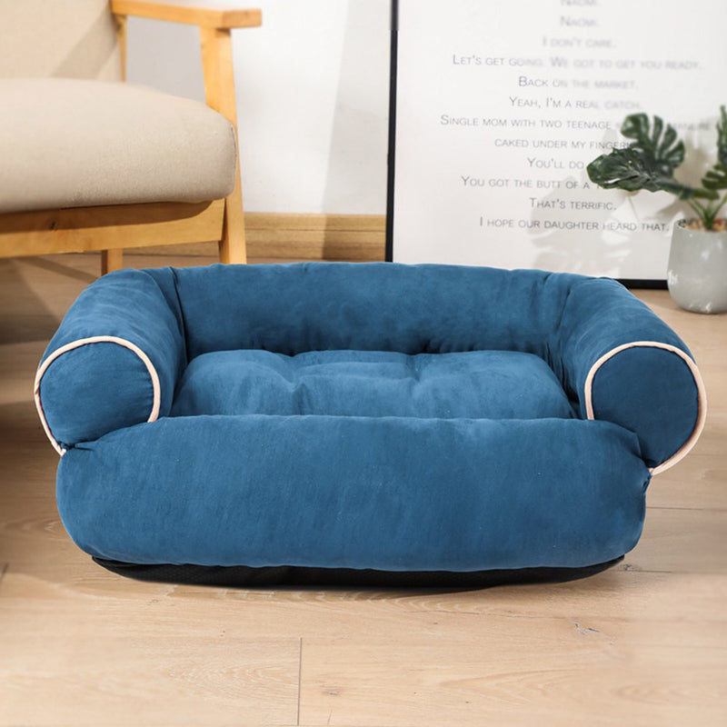 PAWS ASIA Suppliers Suede Eco Friendly Luxury Fluffy Washable Large Dog Bed Pet Sofa