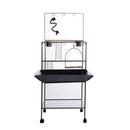 PAWS ASIA Manufacturers New Tease Pet Parrot Stand Frame Large Open Bird Cage With Wheel