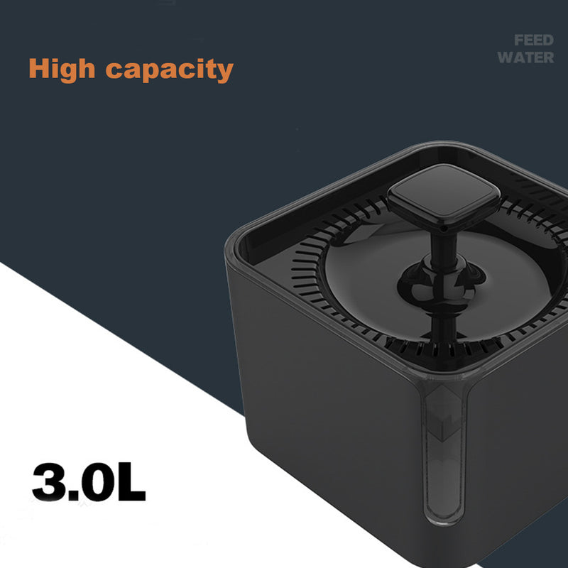 PAWS ASIA Suppliers New Design Popular ABS Plastic Smart Automatic Pet Water Feeder For Cat Dog Drinking