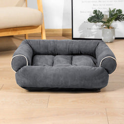 PAWS ASIA Suppliers Suede Eco Friendly Luxury Fluffy Washable Large Dog Bed Pet Sofa