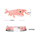 PAWS ASIA Wholesale Plush Cute Lobster Automatic Interactive Electric Cat Toy Dog