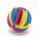 PAWS ASIA Suppliers Felt Durable Chewy Interactive Hide And Seek Plush Pet Treat Puzzle Dog Sniff Toy Ball