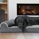 PAWS ASIA Suppliers Premium Luxury Soft Extra Large Waterproof Dog Orthopedic Bed Sofa