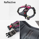 PAWS ASIA Factory Pet Comfort Vest Nylon Training Adjustable Reflective Heavy Duty Large Dog Harness