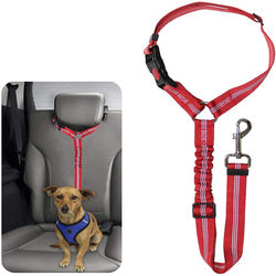 PAWS ASIA Wholesale Multi Use Reflective Elasticity Long Safety Unique Car Dog Leash