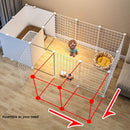 PAWS ASIA Suppliers Metal Small Freely Combined Dog Fence For Pet Isolation Cat Barrier Kennel