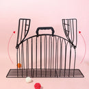 PAWS ASIA Wholesale Metal Durable Anti Scratch Cat Cage For Bathing Pet Shower Carrier
