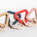 PAWS ASIA Manufacturers Customized Eco TPR Interactive Chew Resistant Heavy Duty Dog Pull Toy