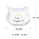PAWS ASIA Wholesale Christmas Cute Round Ceramic Cat Bowl Dog Feed Food And Water
