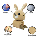PAWS ASIA Wholesale Durable Chew Interactive Squeaky Plush Treat Training Bunny Dog Toys
