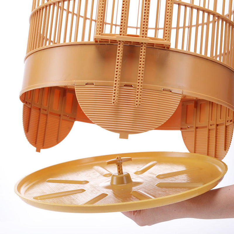 PAWS ASIA China Suppliers Round Breeding Canary Bird Cage With Side Door Aviary Budgie