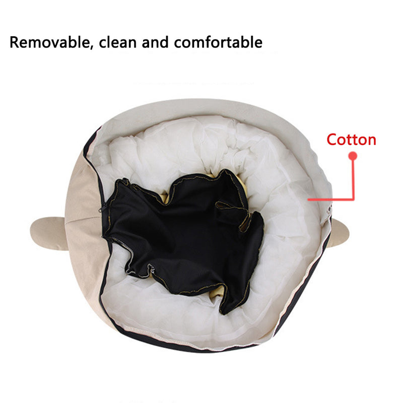 PAWS ASIA Suppliers Eco Friendly Luxury Cute Funny Large Soft Plush Washable Pet Dog Bed Cat