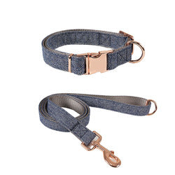 PAWS ASIA China Suppliers Luxury Durable Adjustable Thick Strong Large Dog Collar And Leash