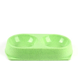 PAWS ASIA Suppliers Cheap Cute Anti Over Round Dual Purpose Pet Feeding Bowls For Cat Dog
