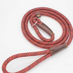 PAWS ASIA Factory White Luxury Durable Personalized Fancy Stripe Pet Dog Leash Thick Rope