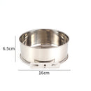 PAWS ASIA Factory Stainless Steel Height Adjustable Portable Pet Travel Transport Feeding Fixed Hanging Dog Bowl
