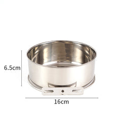 PAWS ASIA Factory Stainless Steel Height Adjustable Portable Pet Travel Transport Feeding Fixed Hanging Dog Bowl