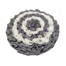PAWS ASIA Manufacturers Round Washable Feeding Nosework Hide Treat Non Slip Dog Sniffing Mat Pet Toy