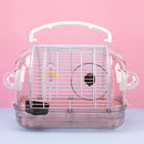 PAWS ASIA Wholesale Plastic Transparent Luxury Dwarf Hamster Accessories Cage
