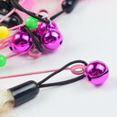PAWS ASIA Wholesale High Quality Steel Wire Interactive Bells Feather Funny Cat Toy Teaser Wand