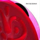 PAWS ASIA Supplier Custom Logo Design Eco Friendly Plastic Pet Slow Food Feed Dog Bowl