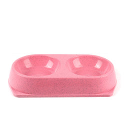 PAWS ASIA Suppliers Dropshipping Cheap Anti Over Dual Purpose Cute Round Pet Feeding Bowls For Cat Dog