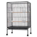 PAWS ASIA Manufacturers Hot Selling Black Stainless Steel Wire Breeding Cage For Bird With Tray