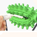 PAWS ASIA Factory Low Moq Teeth Cleaning Molar Interactive Improve IQ Pulling Suction Cup Dog Toy